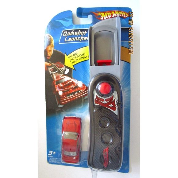 Hot Wheels "QUICKSHOT LAUNCHER" Action W/ FORD GT-40 J2560 - Age 3+ (New/Sealed) - Picture 4 of 8